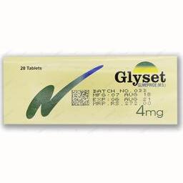 Glyset tablet 4 mg 2×10’s