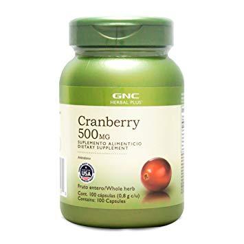 GNC CAPSULE CRANBERRY 500MG