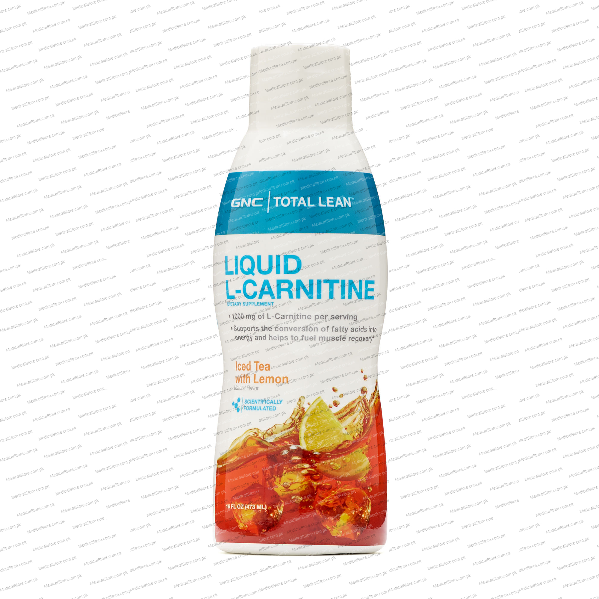 GNC TOTAL LEAN™ LIQUID L-CARNITINE – ICED TEA WITH LEMON