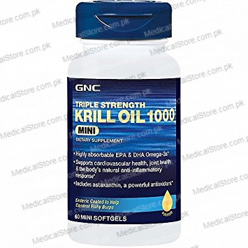 GNC Triple Strength Krill Oil 1000 (30 softgels)