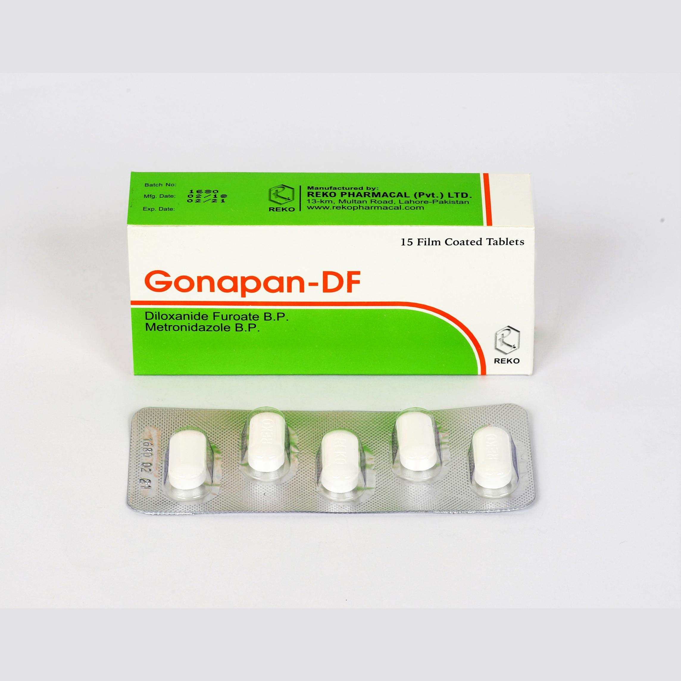 Gonapan DF tablet 3×5’s