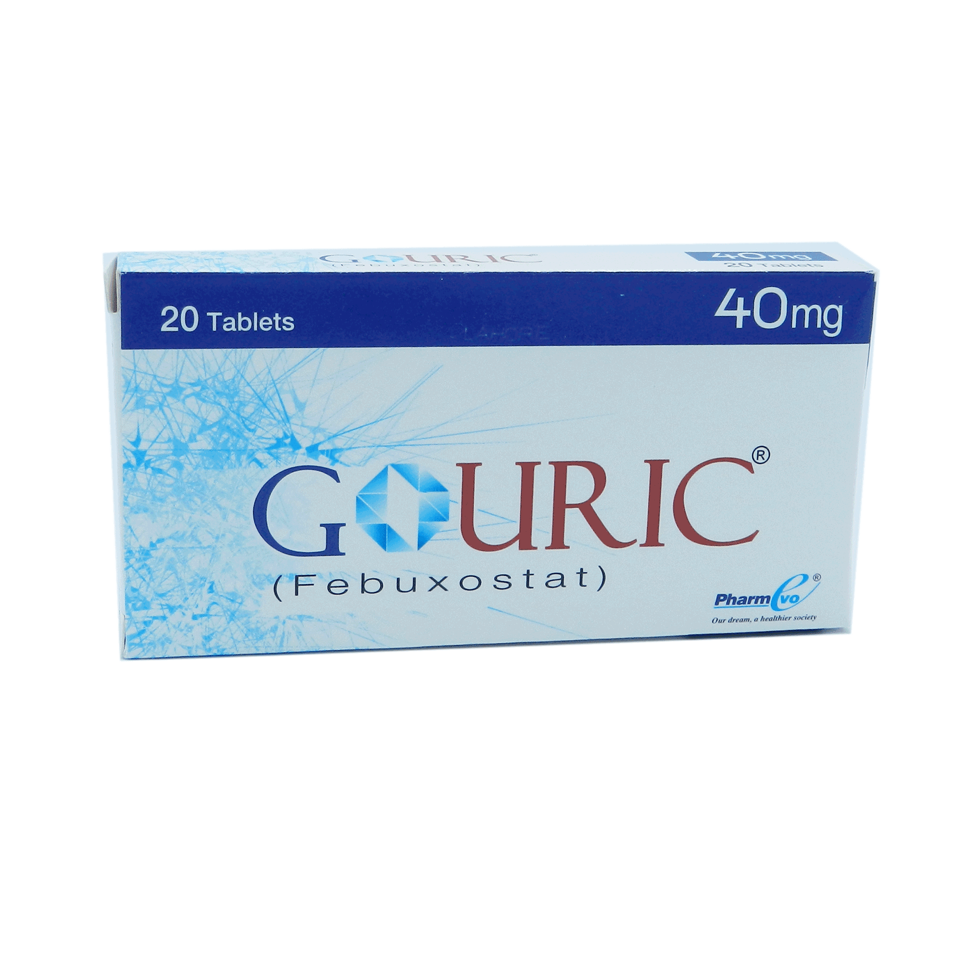 Gouric tablet 40 mg 20’s