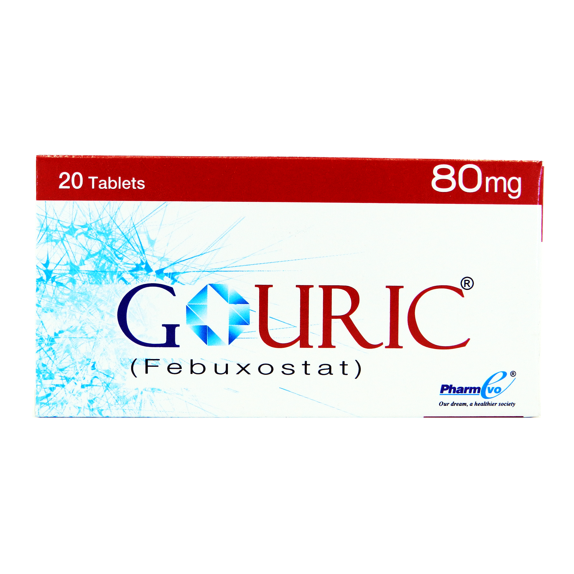 Gouric tablet 80 mg 20’s