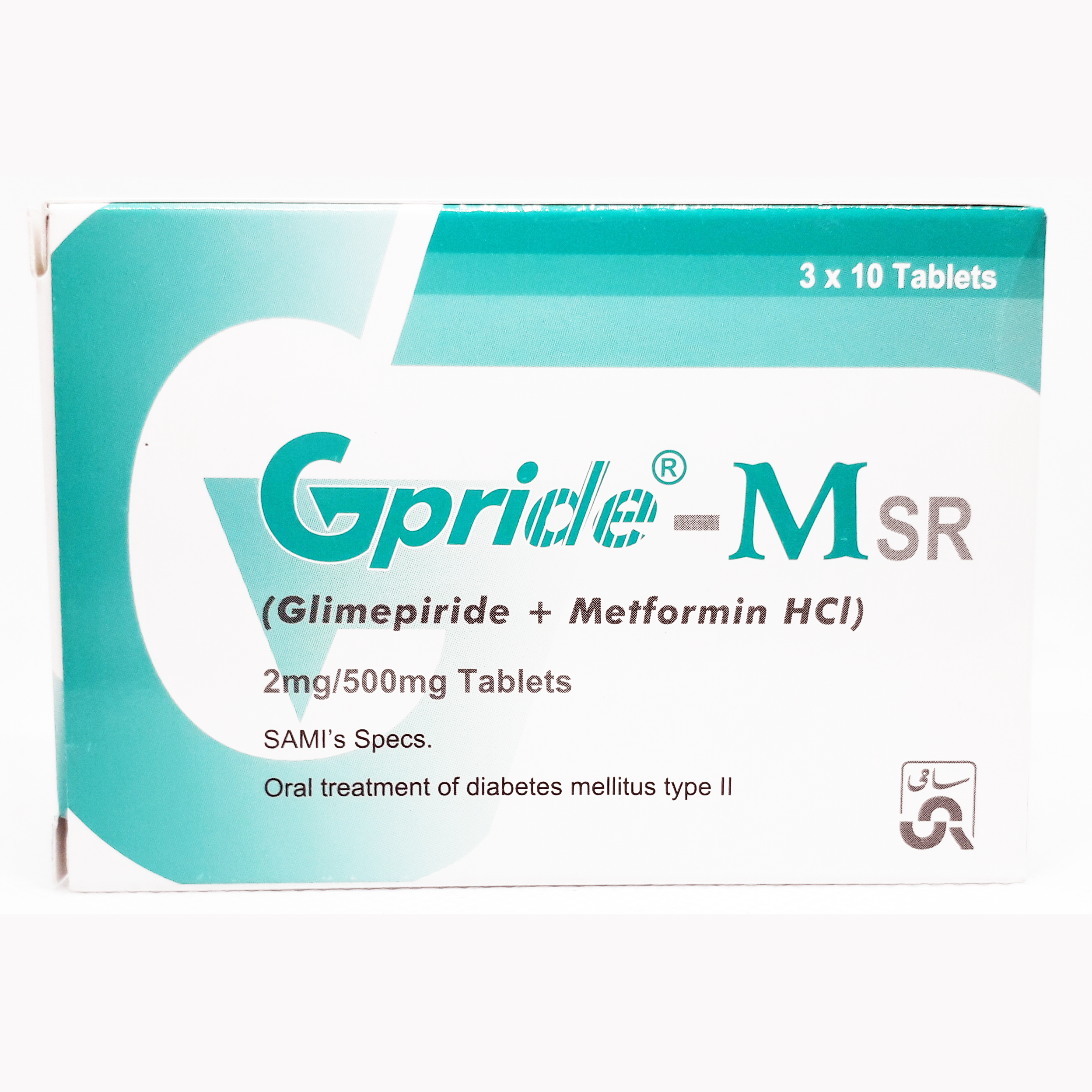 Gpride-M tablet 2/500 mg SR 30’s