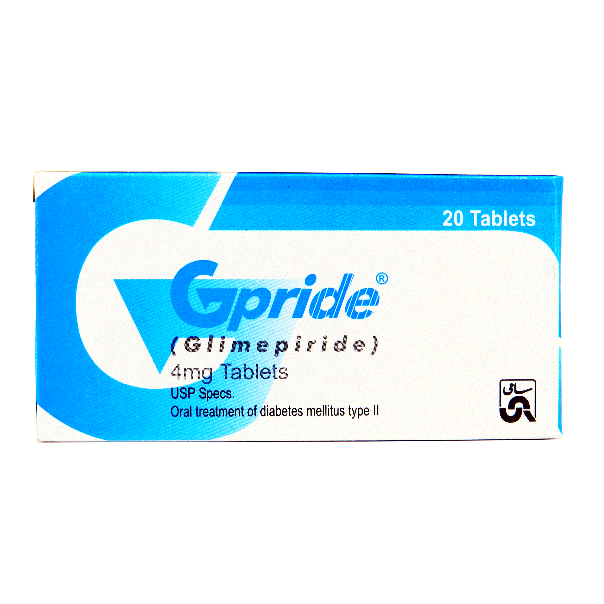 Gpride tablet 4 mg 2×10’s