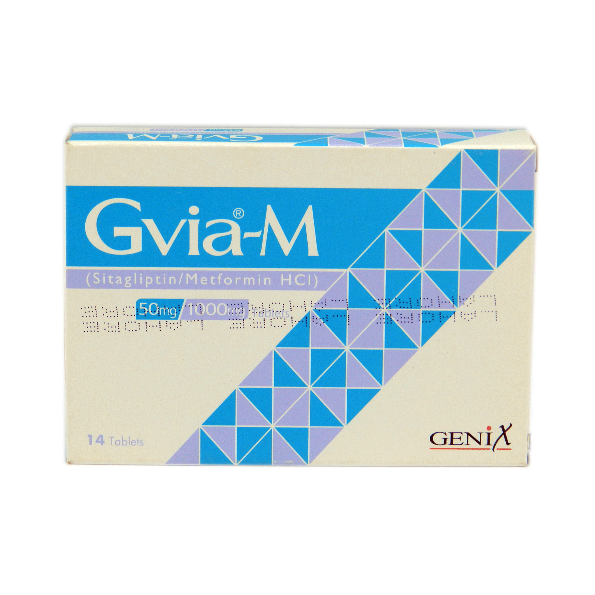 Gvia M tablet 50/1000 mg 14’s