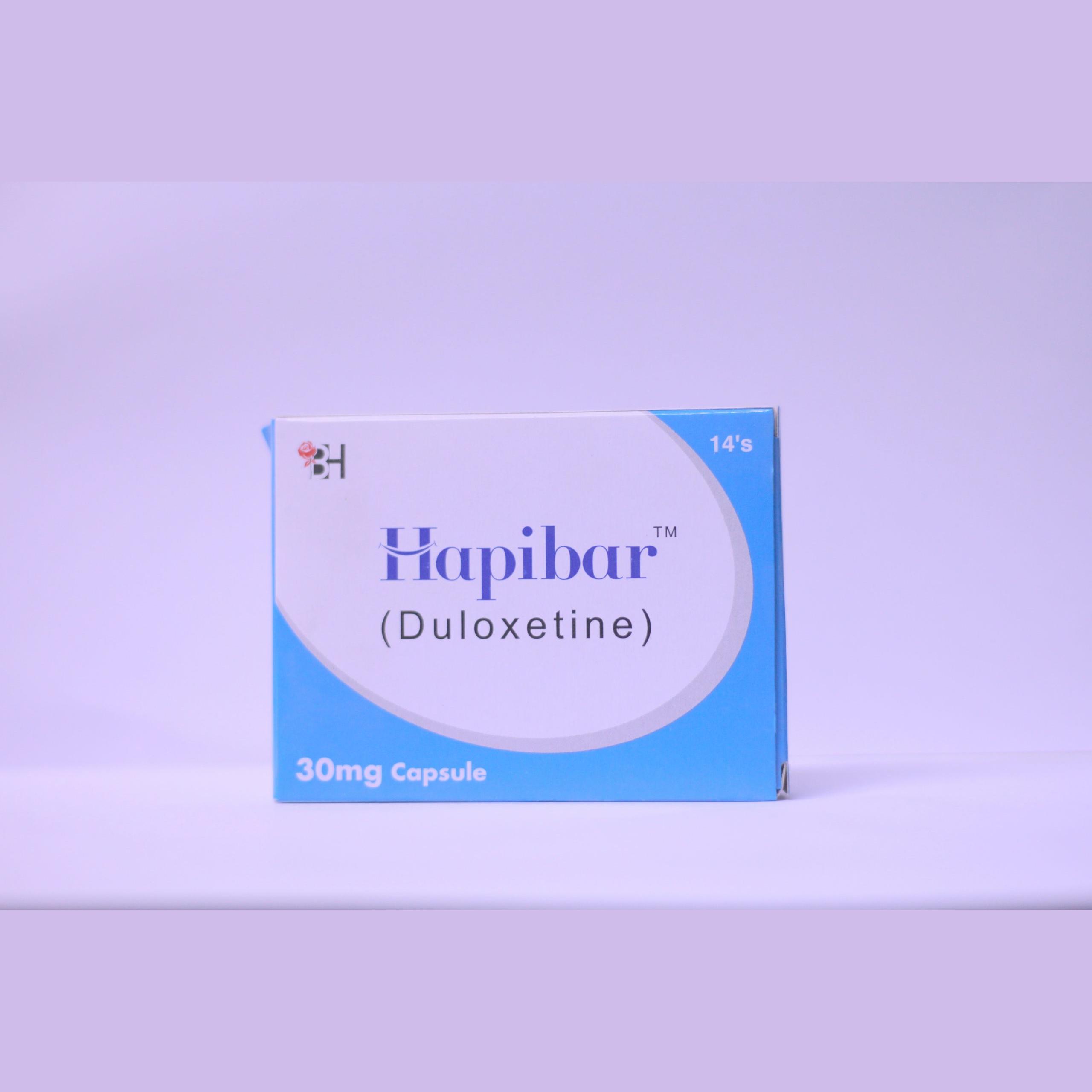 Hapibar capsule 30 mg 14’s