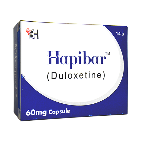 Hapibar capsule 60 mg 14’s