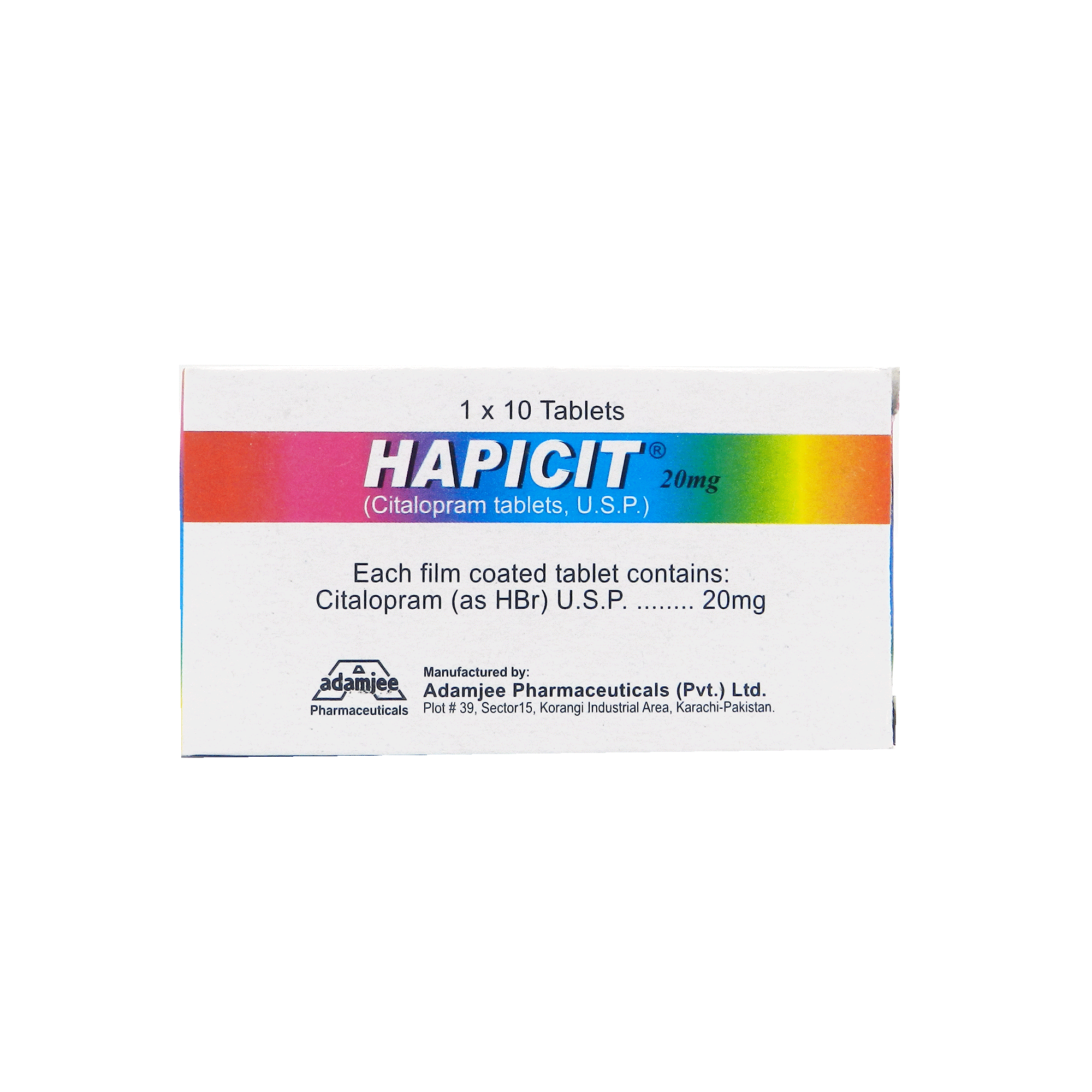 Hapicit tablet 20 mg 10’s