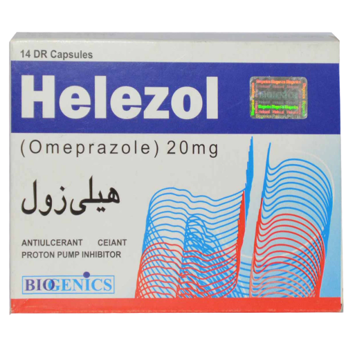 Helezol capsule 20 mg 14’s
