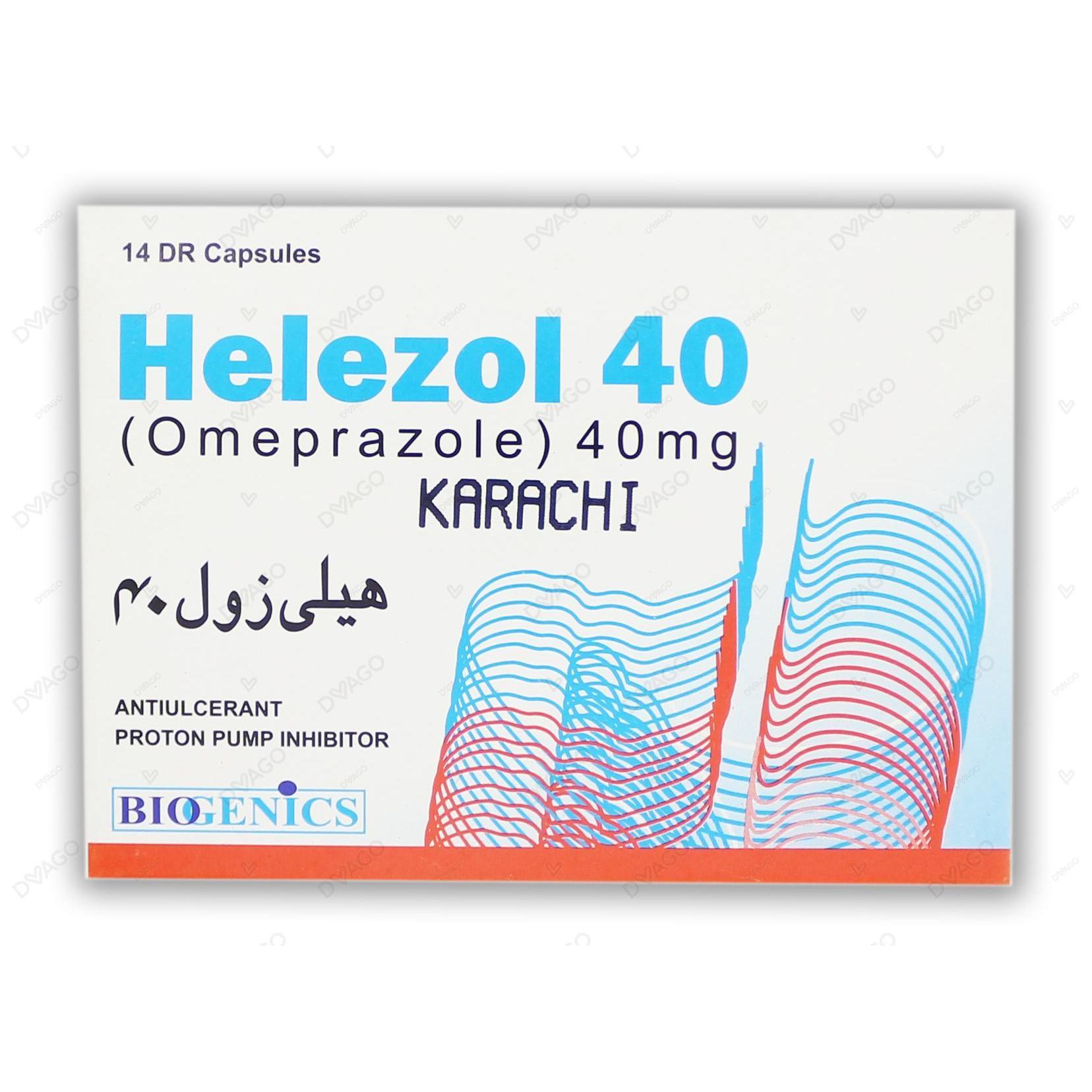Helezol capsule 40 mg 14’s