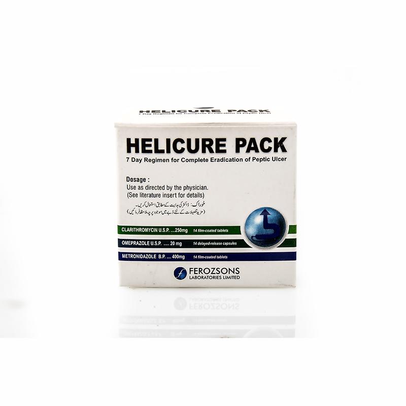 Helicure tablet 3×14’s