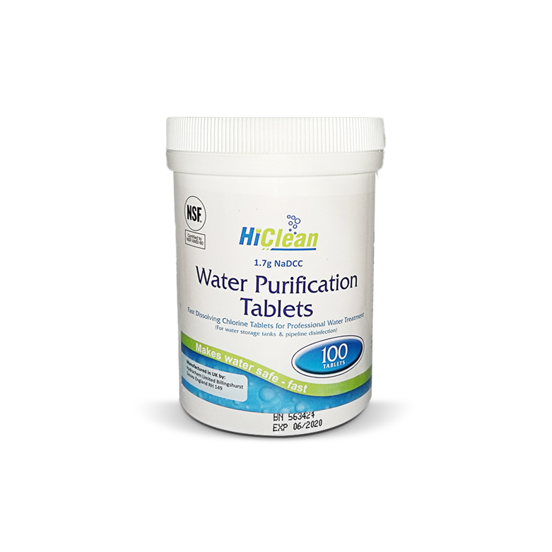 HI CLEAN WATER PURIFICATION TABLETS