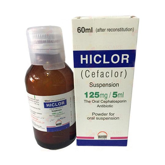 Hiclor suspension 125 mg 60 mL