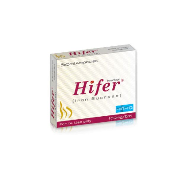 Hifer Injection 100 mg 5 Ampx5 mL