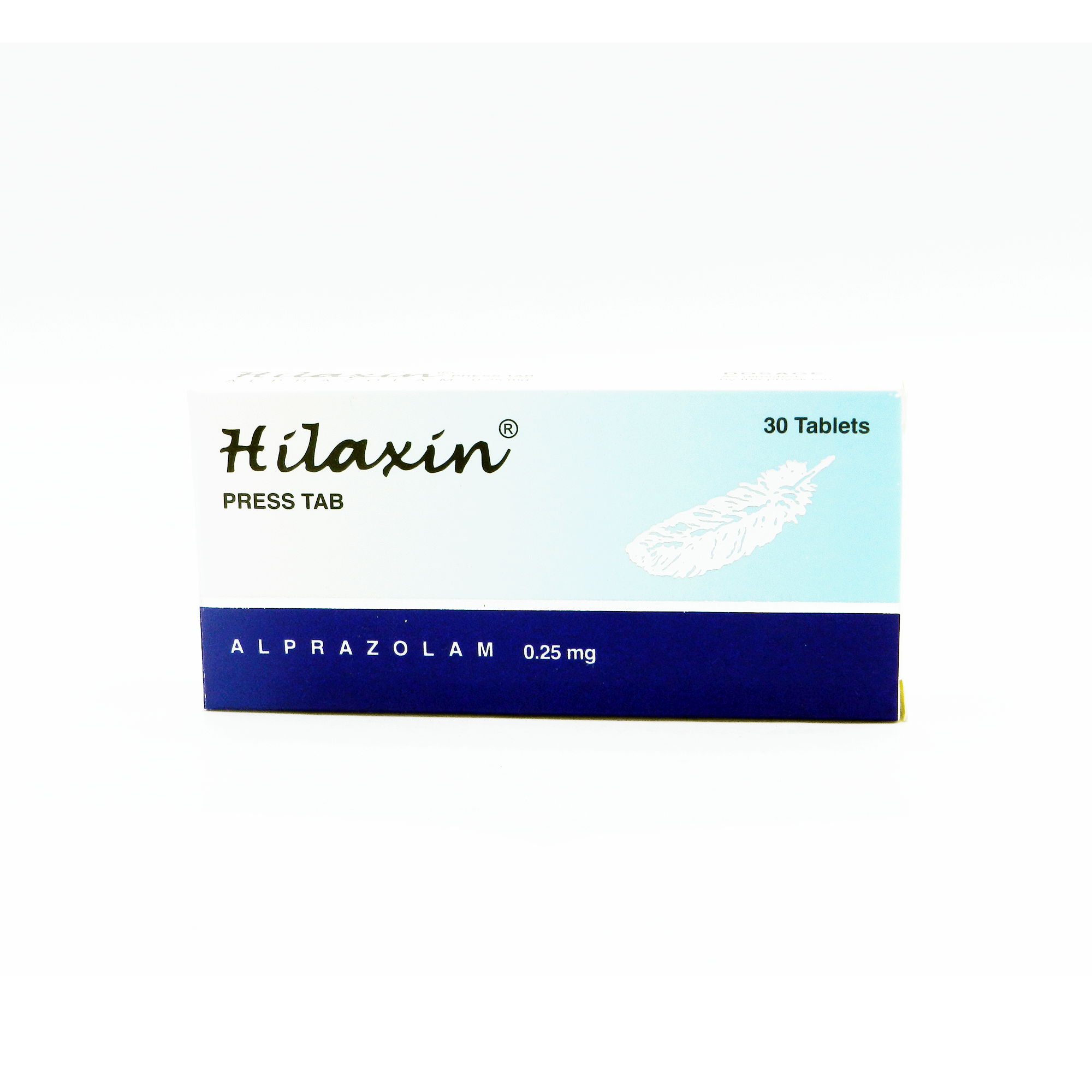 Hilaxin tablet 0.25 mg 3×10’s(Alprazolam)