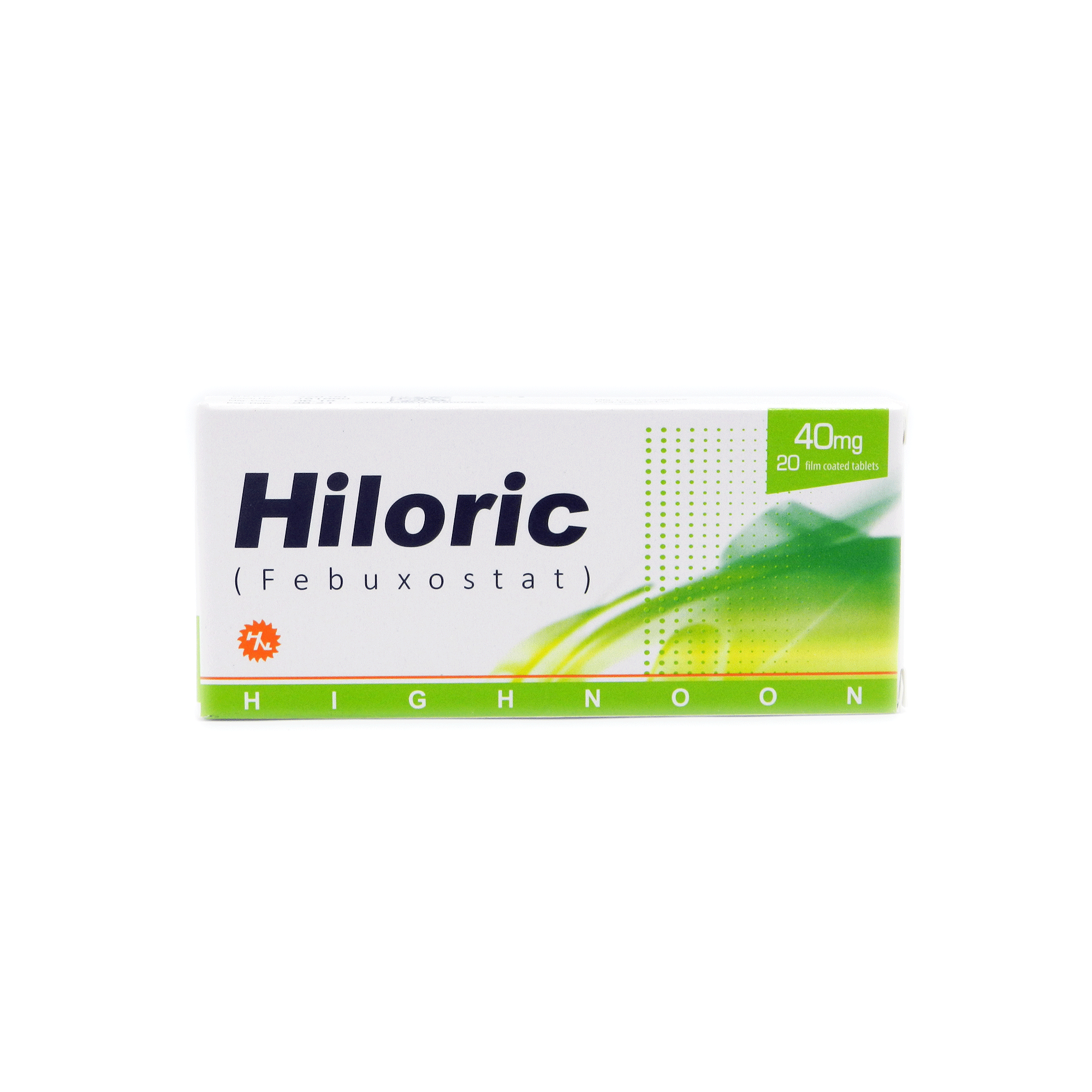 Hiloric tablet 40 mg 20’s