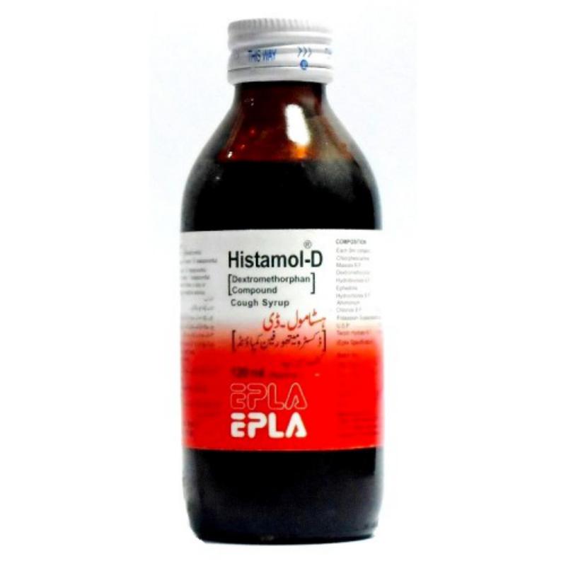 Histamol-D Cough syrup 120 mL