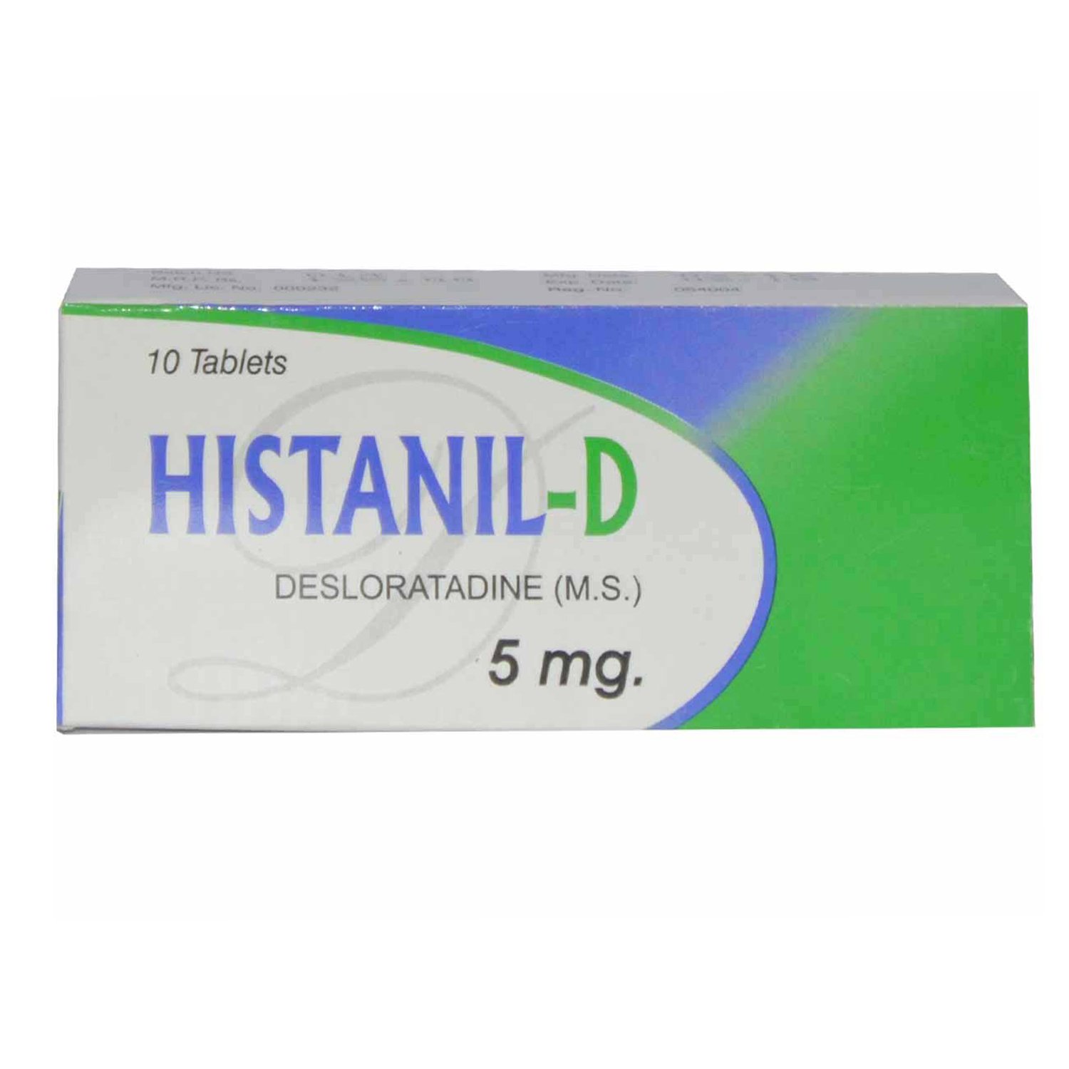 Histanil- D tablet 5 mg 10’s