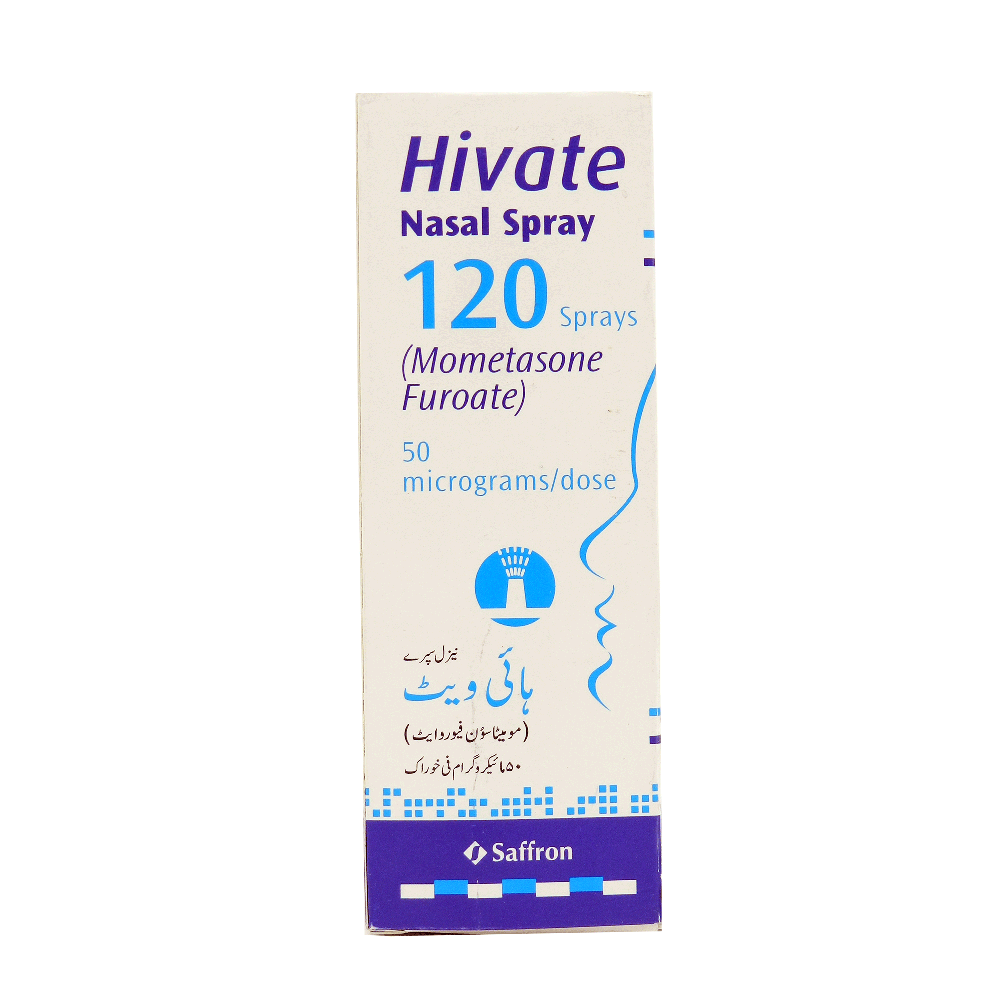 Hivate Nasal Spray 120 Sp 50 mcg 20 mL