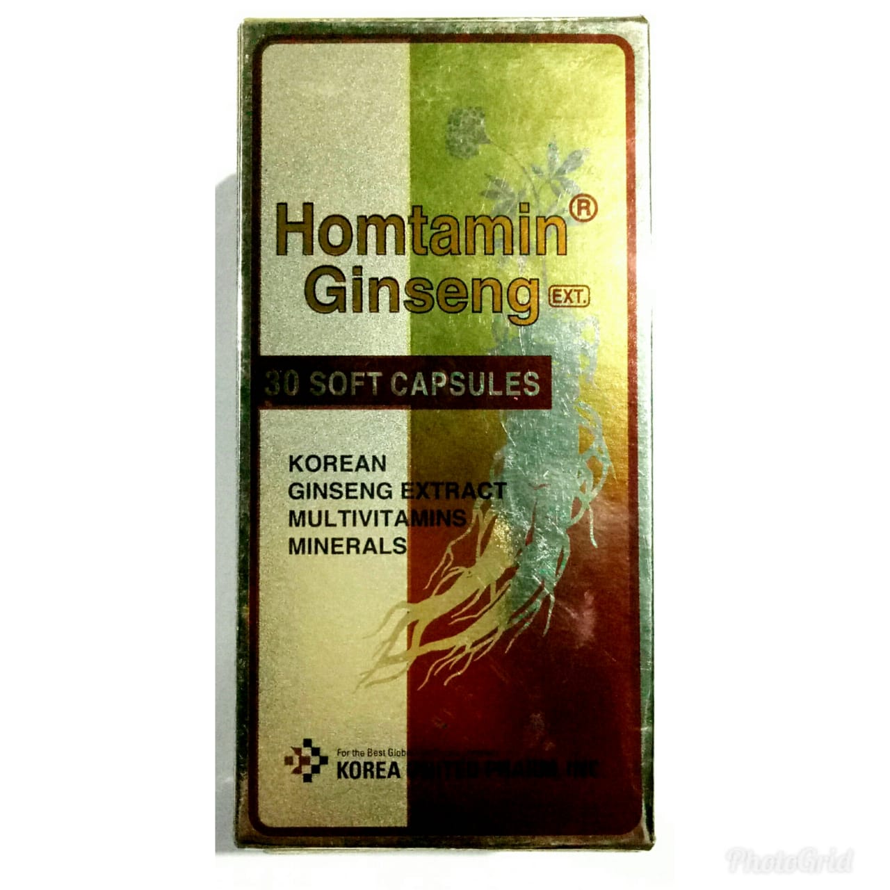 HOMTAMIN GINSENG CAPSULE 40MG 