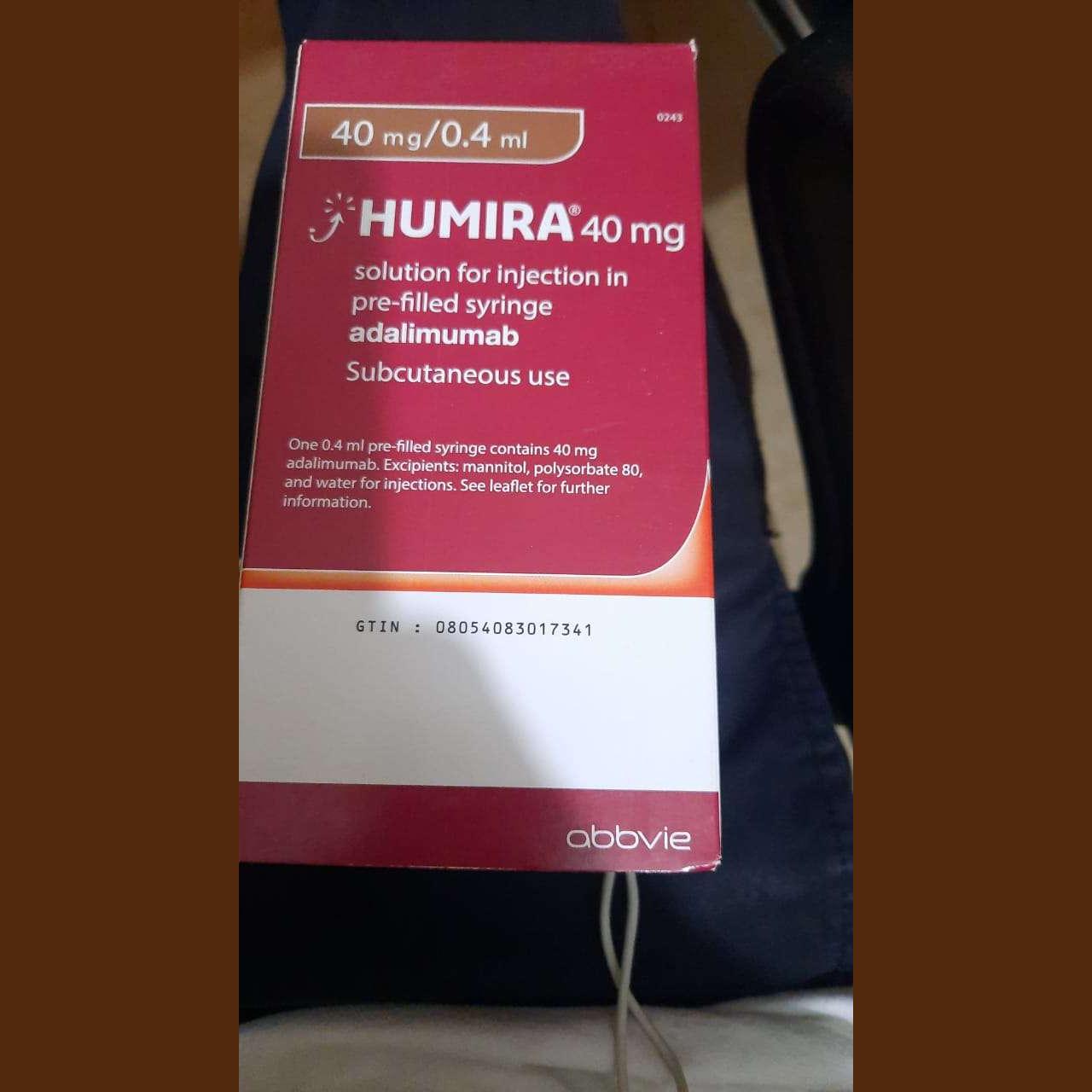 HUMIRA 40mg injection (Adalimumab)