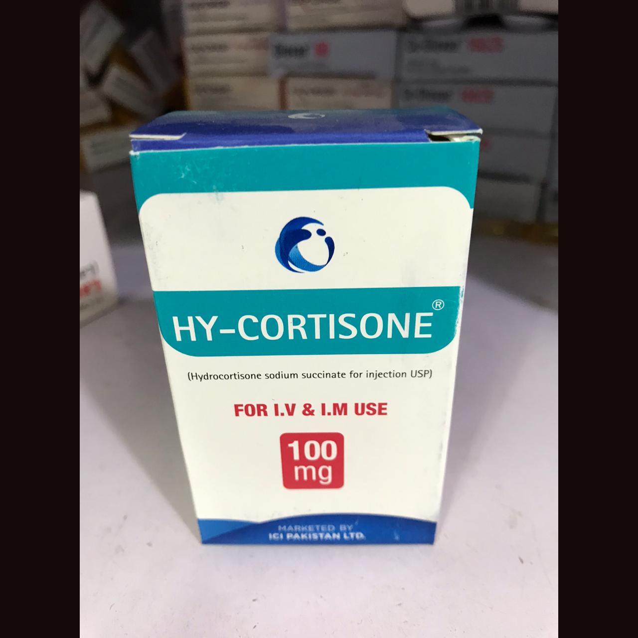 Hy-cortisone Injection 100 mg 1 Vial