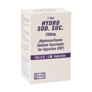 Hydro Sod Suc Injection 250 mg 1 Vial