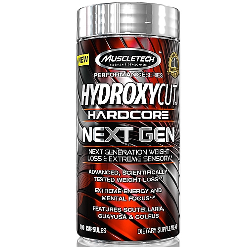 HYDROXYCUT HARDCORE NEXT GEN-100 Capsules -MuscleTech in Pakistan
