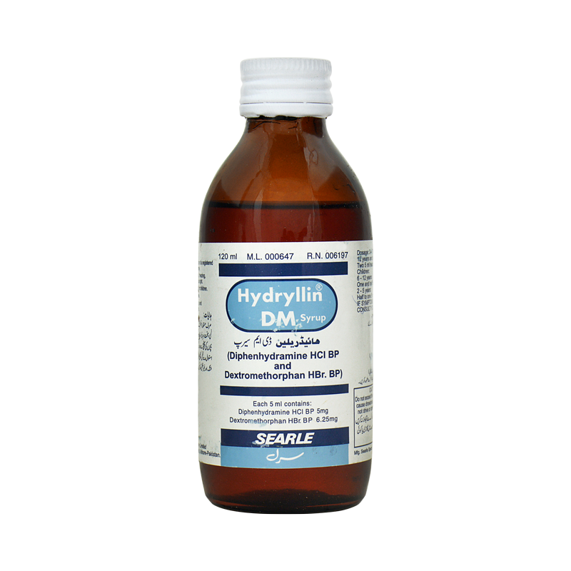 Hydryllin DM syrup 120 mL