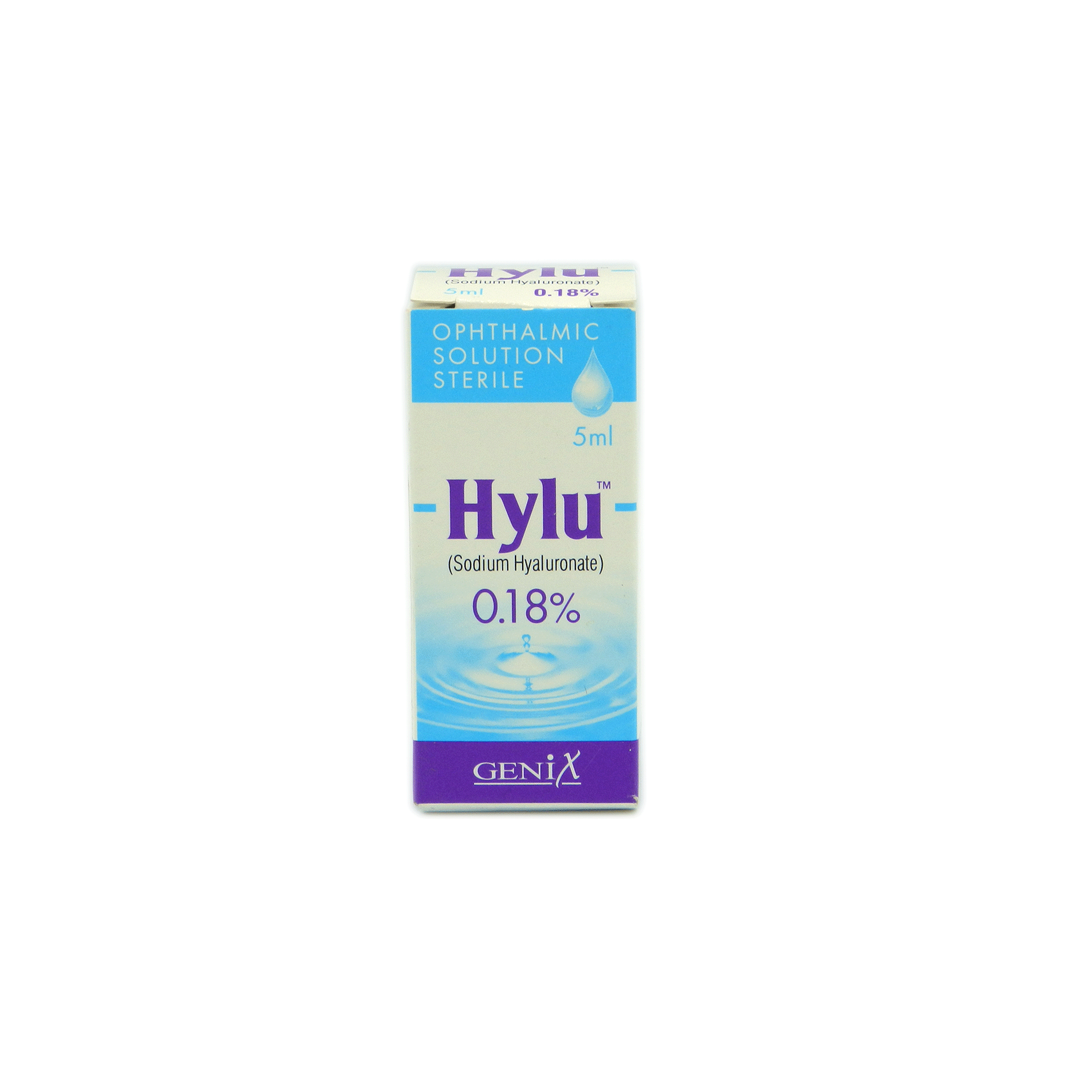 Hylu 0.18% Eye Drops 5 ml