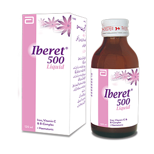 Iberet-500 syrup 120 mL