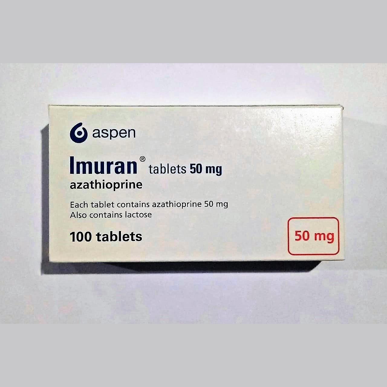 IMURAN TABLET 50MG Pack of 100 Tablets (w)