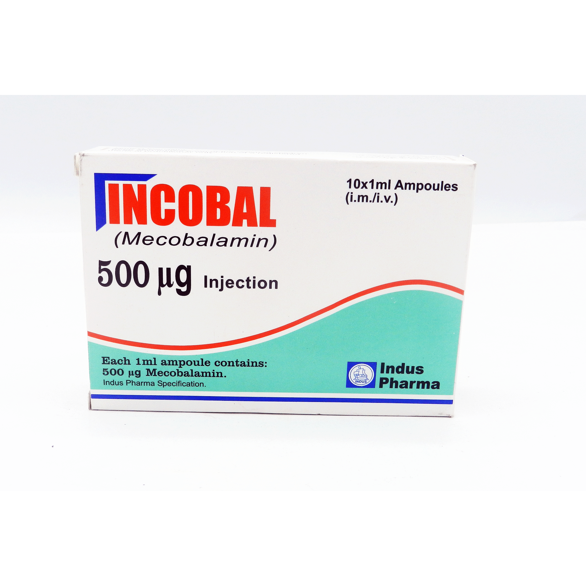 Incobal Injection 500 mcg 10 Amp