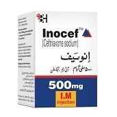 Inocef Injection IM 500 mg 1 Vial