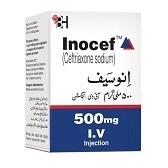 Inocef Injection IV 500 mg 1 Vial