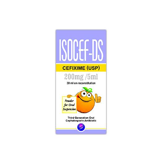 Isocef suspension DS 200 mg 30 mL