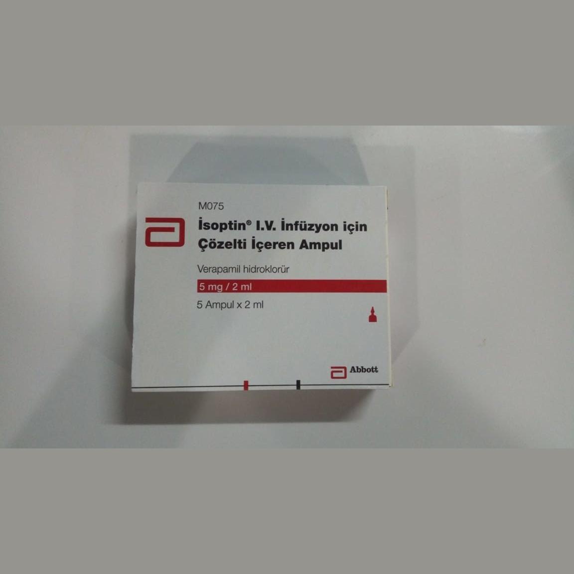 Isoptin inj imported