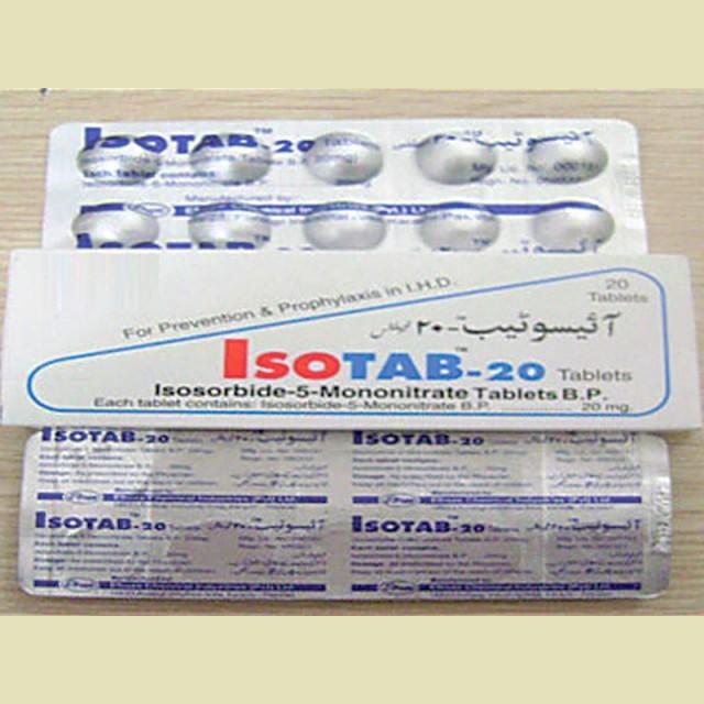 Isotab tablet 20 mg 20’s