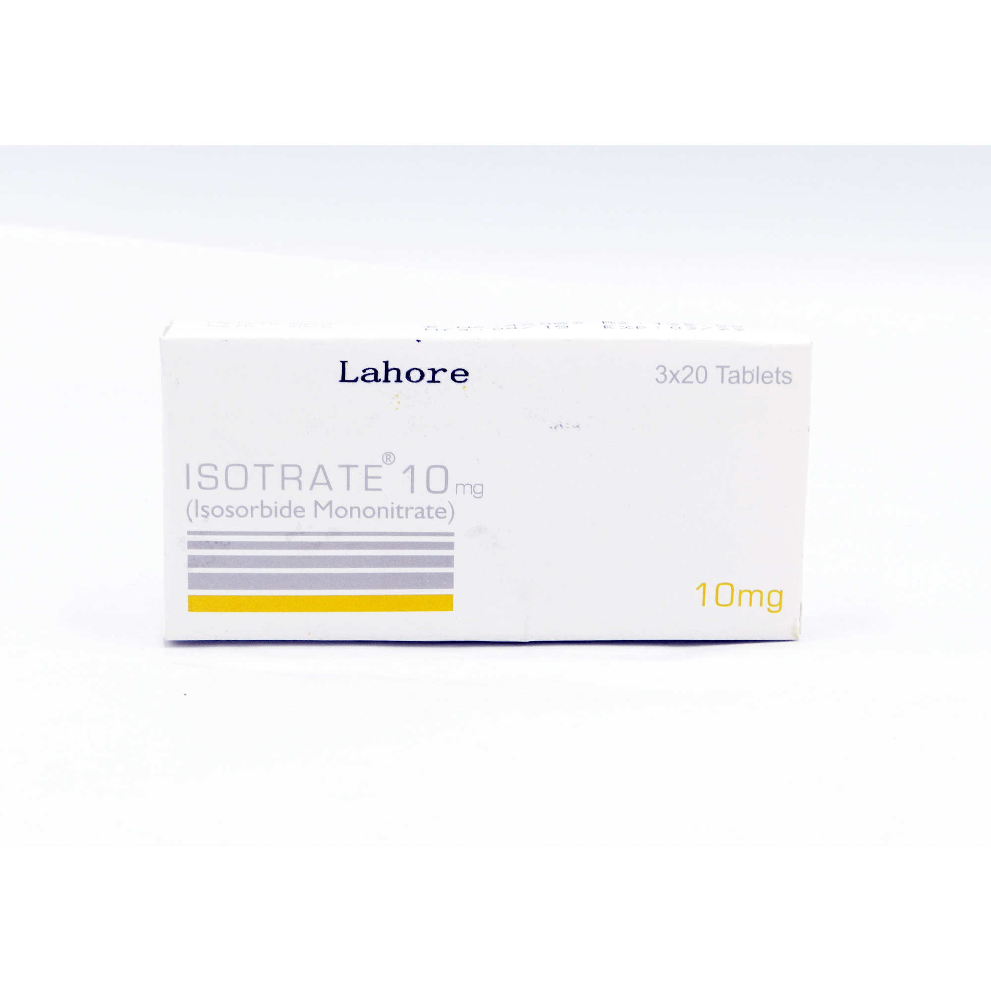 Isotrate tablet 10 mg 3×20’s