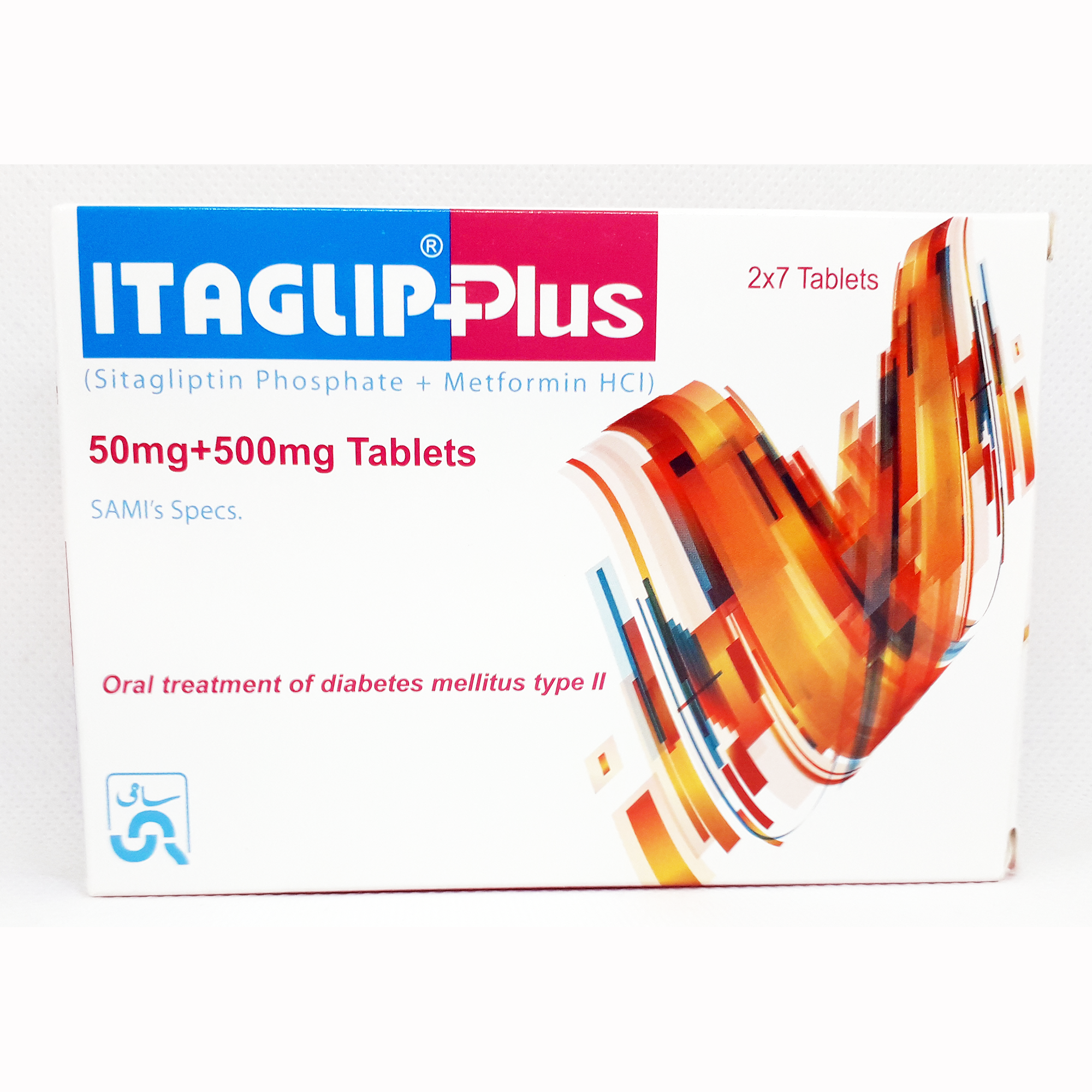 Itaglip Plus tablet 50/500 mg 14’s