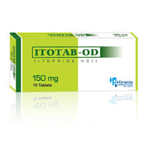 Itotab OD tablet 150 mg 10’s