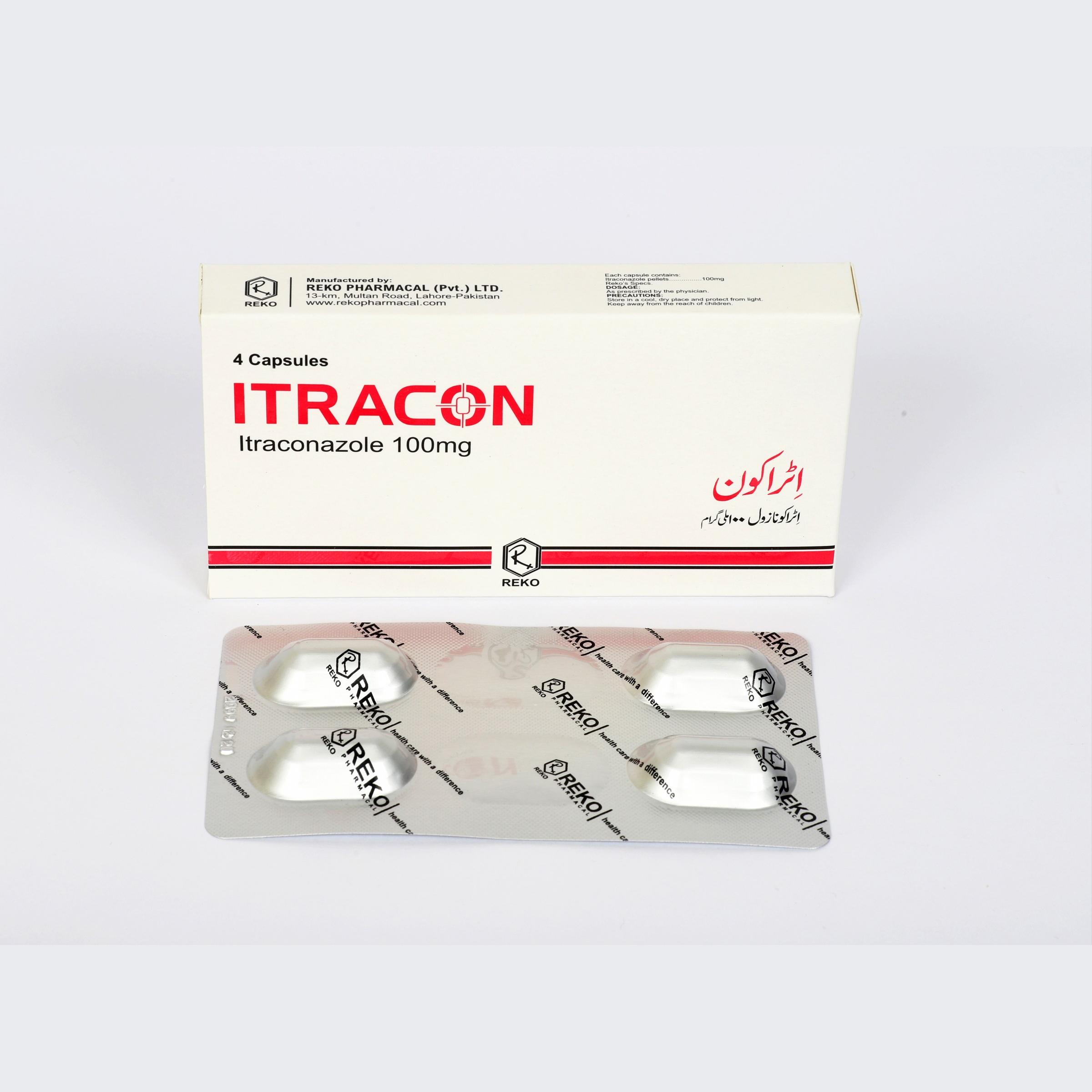 ITRACON 100mg Capsule 4s