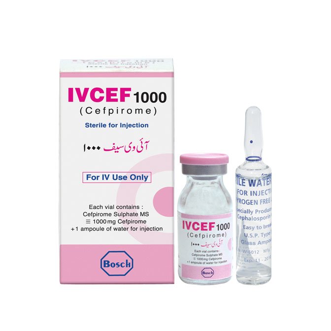 Ivcef Injection 1 gm 1 Vial