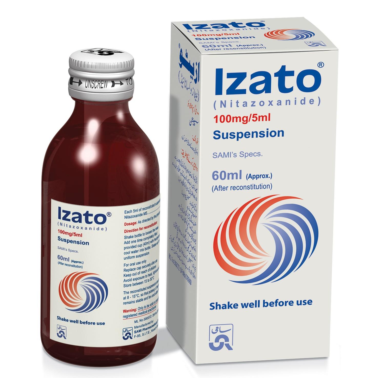 Izato suspension 100 mg 60 mL