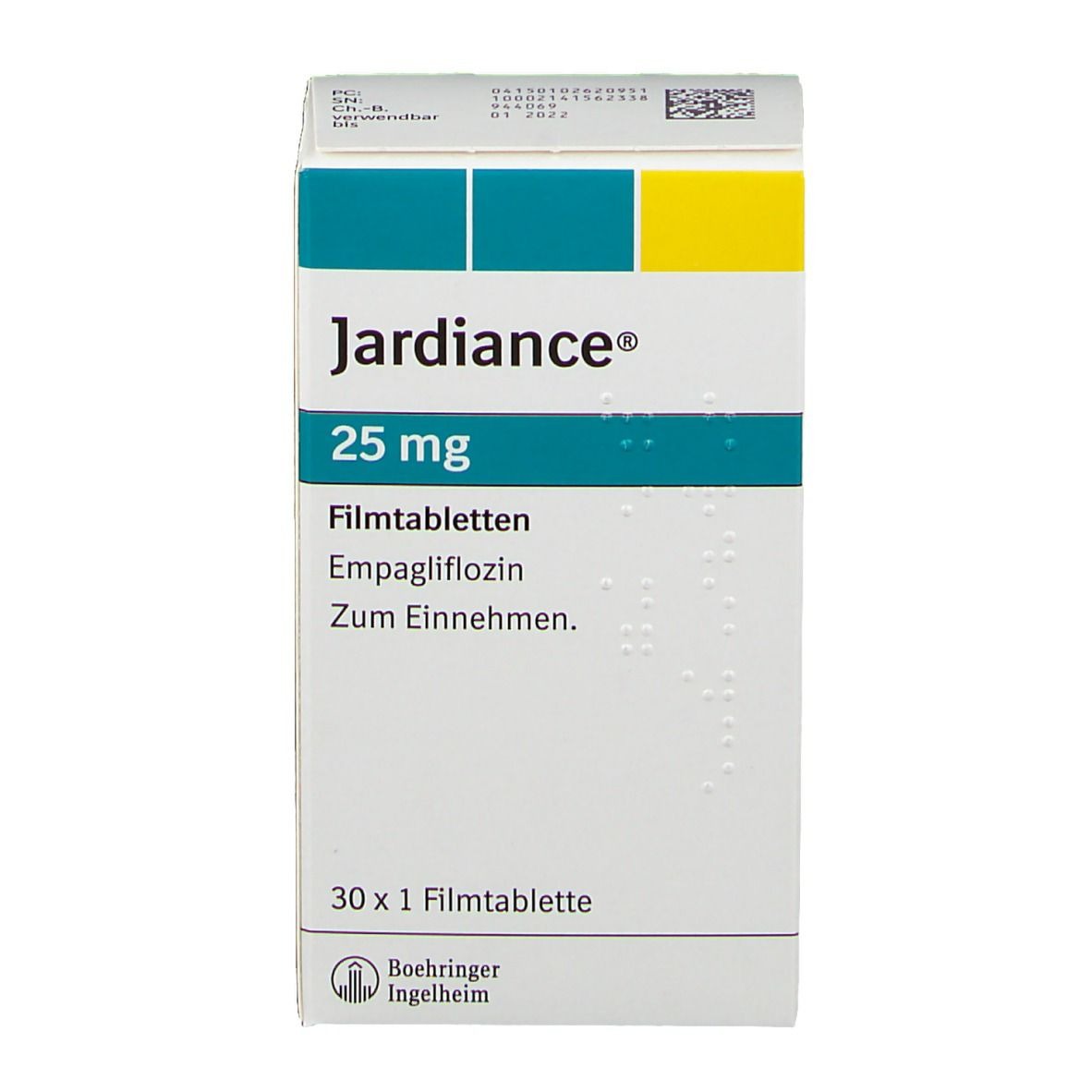Jardiance tablet 25mg (Empagliflozin) imported ^