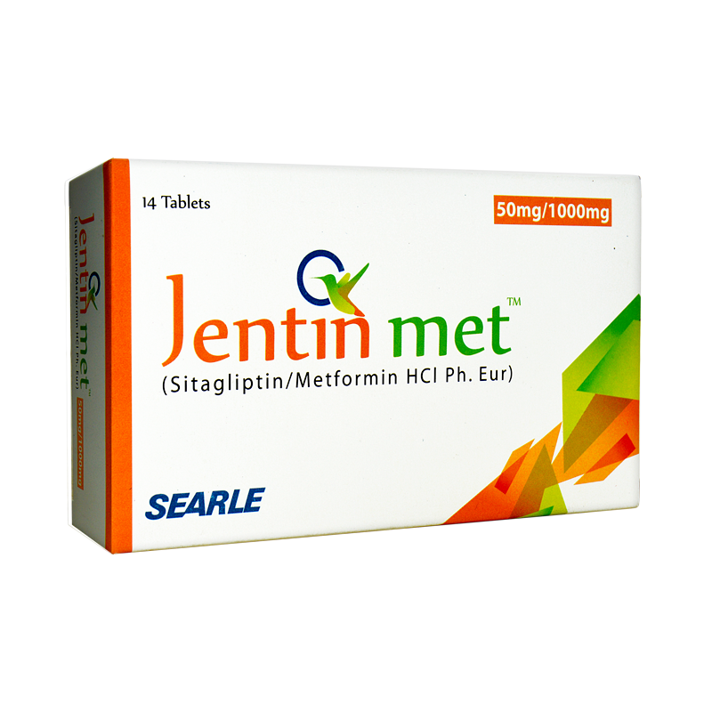 JENTIN TABLET MET 50/1000MG