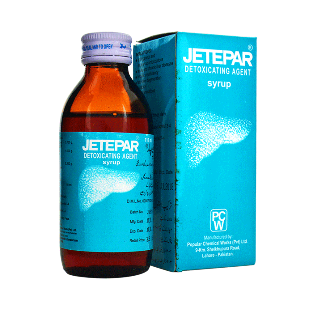 Jetepar syrup 120 mL