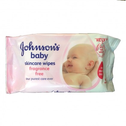 Johnsons Baby Skincare Wipes Fragrance Free