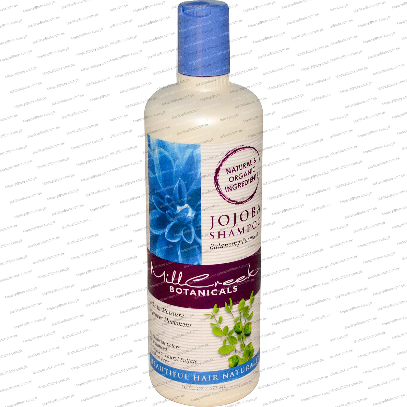 Jojoba Shampoo, Balancing Formula, 16 fl oz (473 ml) -Mill Creek